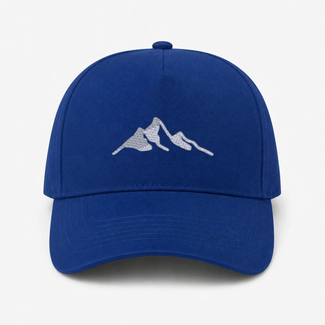 Ricamo Personalizzato - Cappellino Ricamato Unisex Da Baseball Regolabile – Design Montagna-Biiply