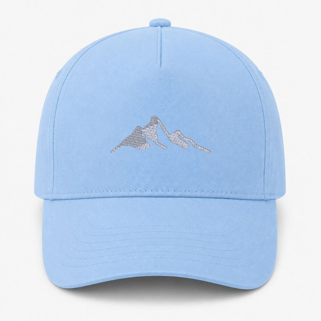 Ricamo Personalizzato - Cappellino Ricamato Unisex Da Baseball Regolabile – Design Montagna-Biiply