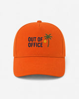 Cappellino Ricamato Unisex Da Baseball Regolabile – Design Out of office logo Palma