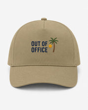 Ricamo Personalizzato - Cappellino Ricamato Unisex Da Baseball Regolabile – Design Out of office logo Palma-Biiply