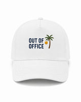Cappellino Ricamato Unisex Da Baseball Regolabile – Design Out of office logo Palma