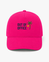 Cappellino Ricamato Unisex Da Baseball Regolabile – Design Out of office logo Palma