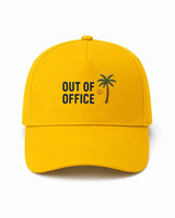 Cappellino Ricamato Unisex Da Baseball Regolabile – Design Out of office logo Palma