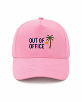 Cappellino Ricamato Unisex Da Baseball Regolabile – Design Out of office logo Palma