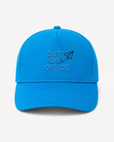 Cappellino Ricamato Unisex Da Baseball Regolabile – Design Out off office con logo aereo