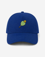 Cappellino Ricamato Unisex Da Baseball Regolabile – Design Racchetta da Paddle + Palla
