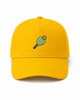 Cappellino Ricamato Unisex Da Baseball Regolabile – Design Racchetta da Paddle + Palla