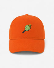 Ricamo Personalizzato - Cappellino Ricamato Unisex Da Baseball Regolabile – Design Racchetta da Paddle + Palla-Biiply