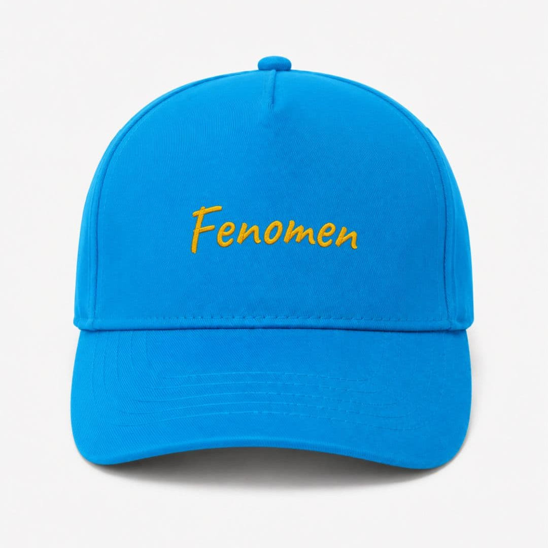 Ricamo Personalizzato - Cappellino Ricamato Unisex Da Baseball Regolabile – Design Scritta Fenomen-Biiply