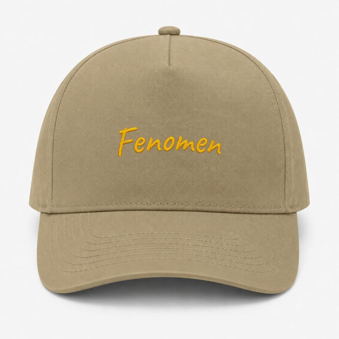 Ricamo Personalizzato - Cappellino Ricamato Unisex Da Baseball Regolabile – Design Scritta Fenomen-Biiply
