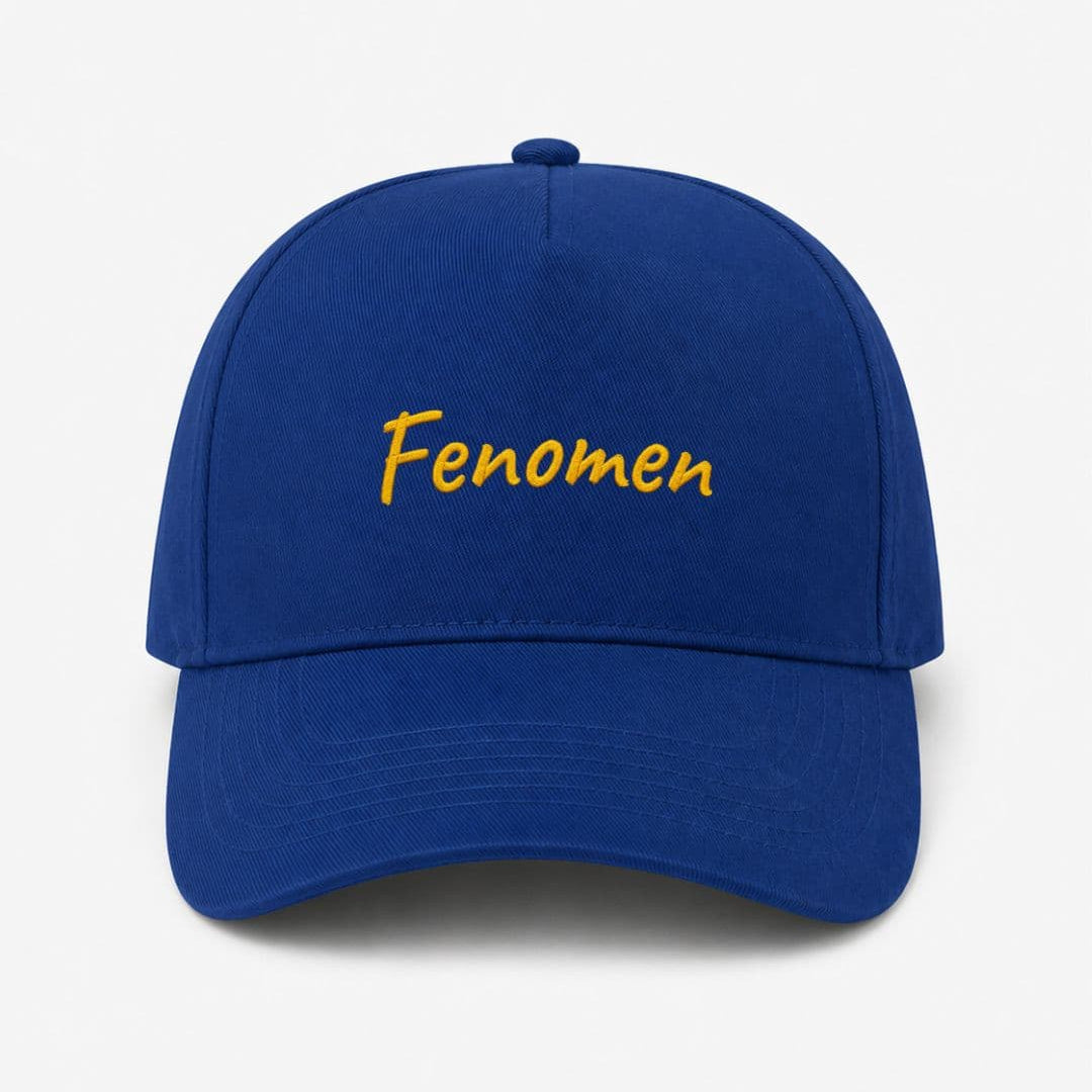 Ricamo Personalizzato - Cappellino Ricamato Unisex Da Baseball Regolabile – Design Scritta Fenomen-Biiply