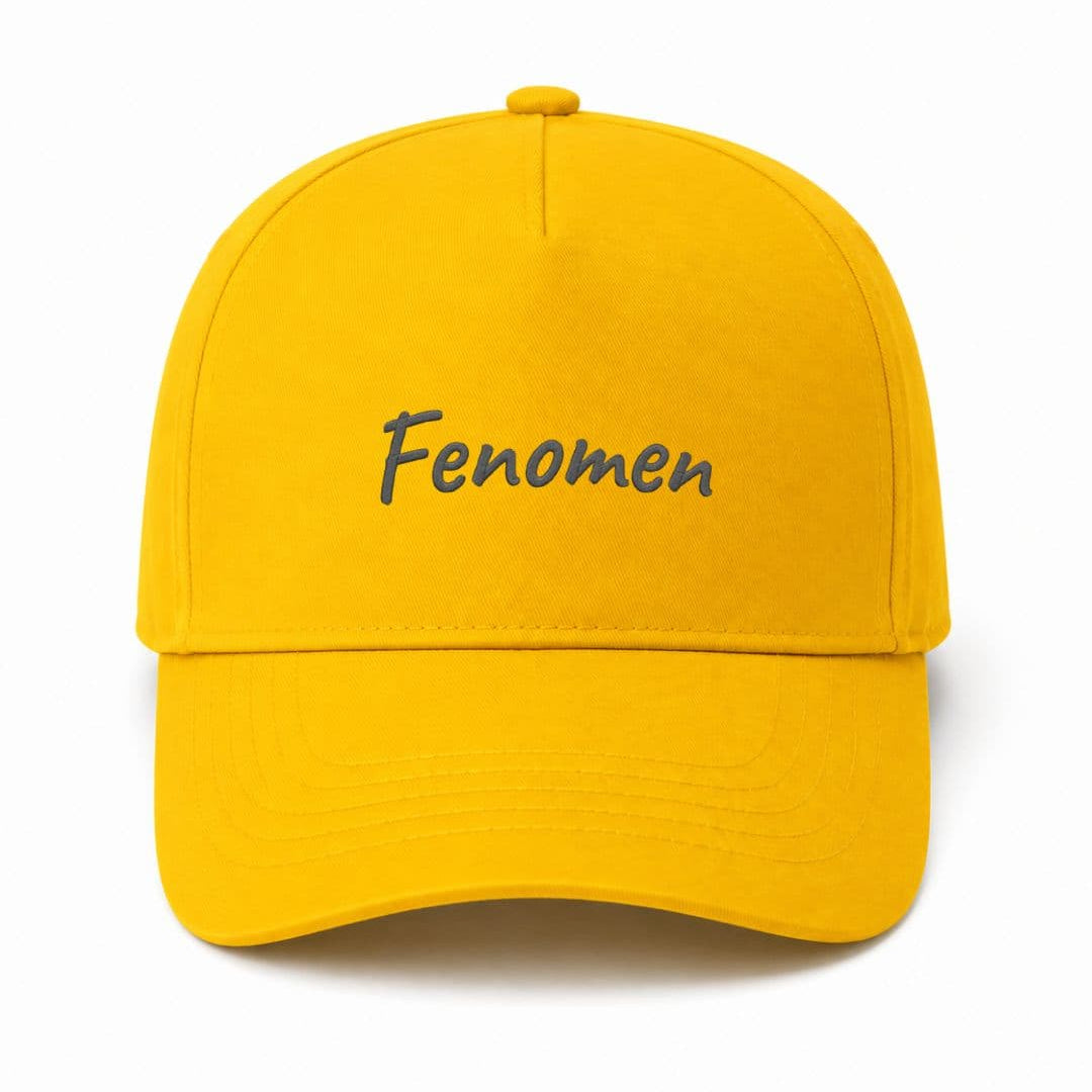 Ricamo Personalizzato - Cappellino Ricamato Unisex Da Baseball Regolabile – Design Scritta Fenomen-Biiply