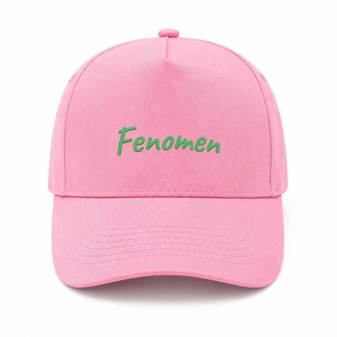 Ricamo Personalizzato - Cappellino Ricamato Unisex Da Baseball Regolabile – Design Scritta Fenomen-Biiply