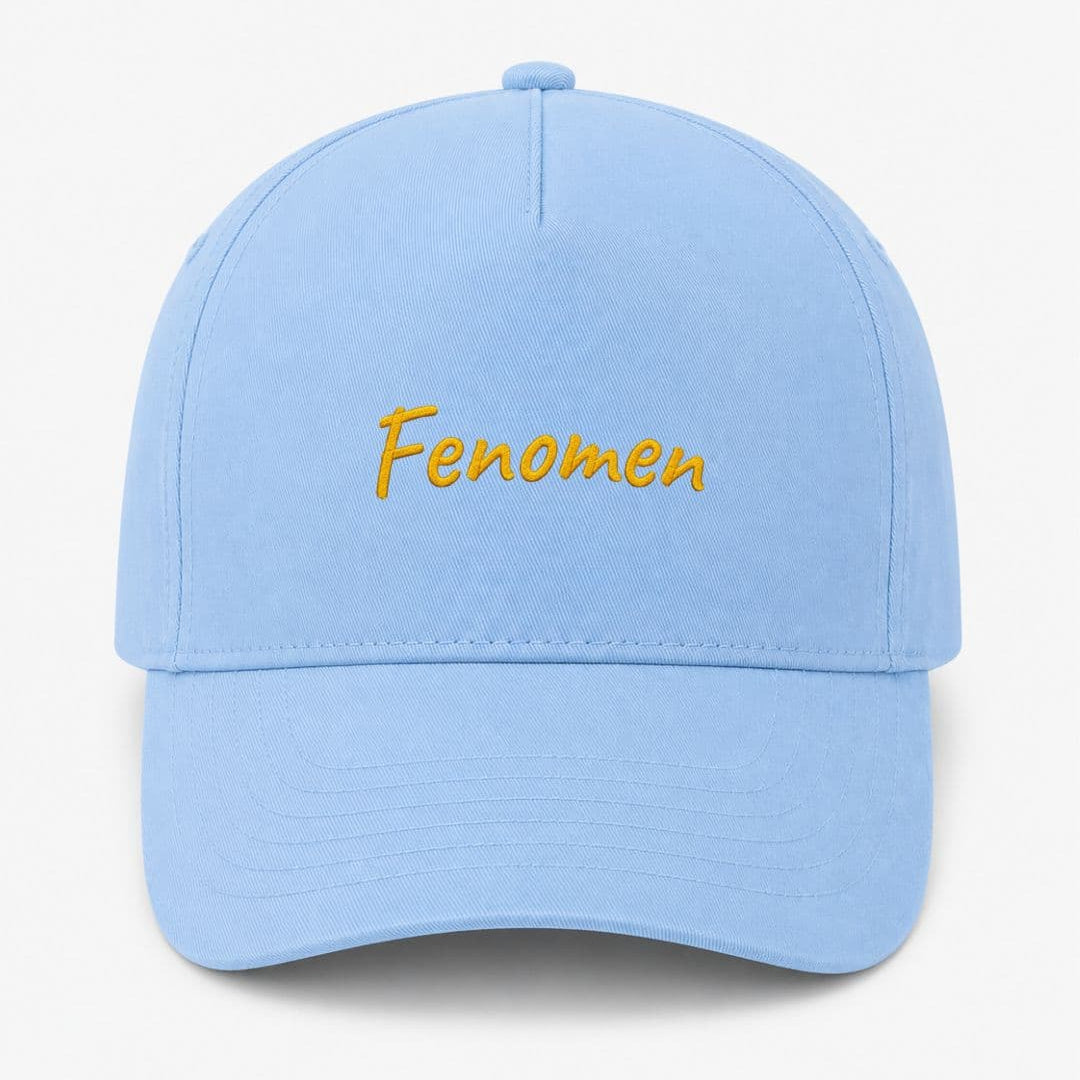 Ricamo Personalizzato - Cappellino Ricamato Unisex Da Baseball Regolabile – Design Scritta Fenomen-Biiply