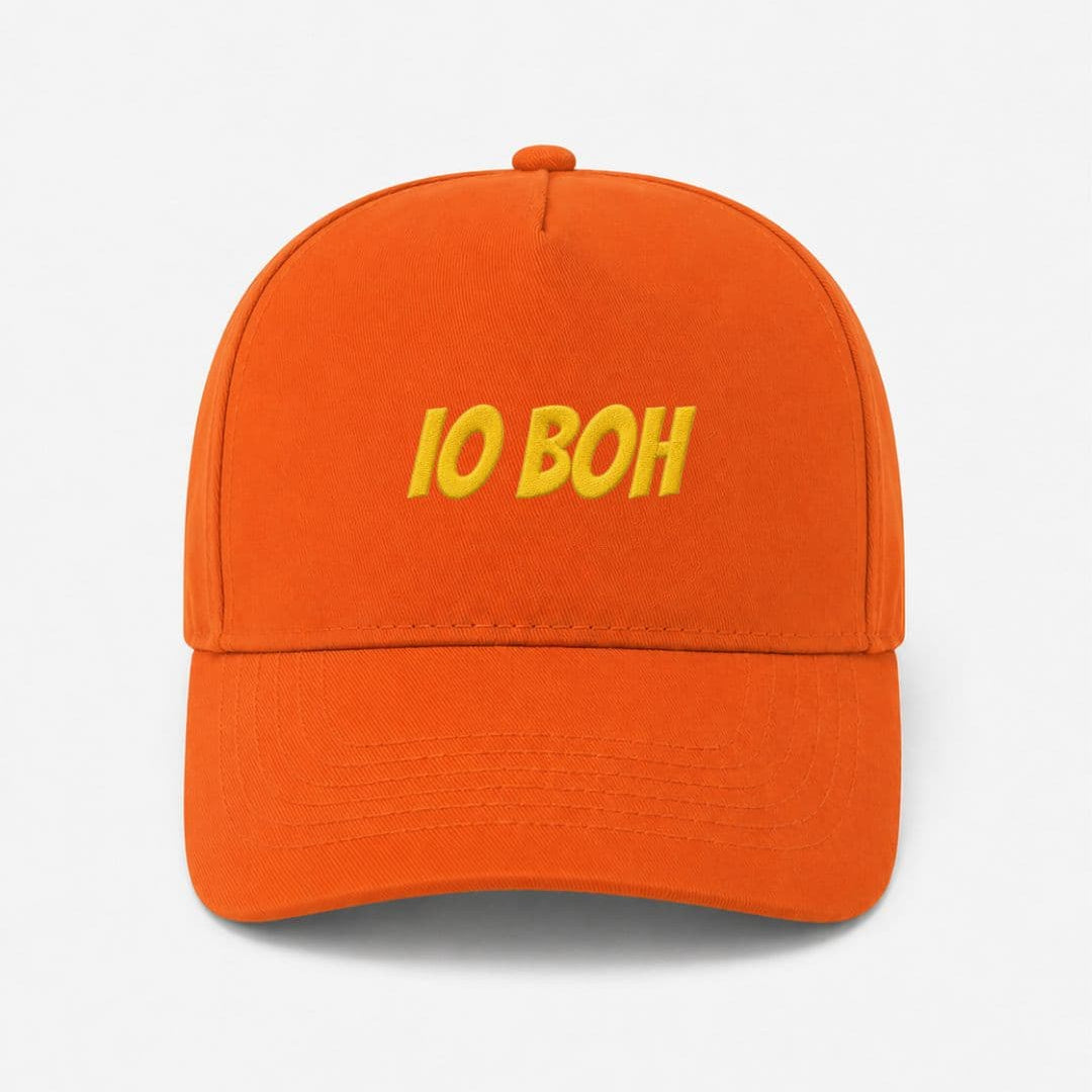 Ricamo Personalizzato - Cappellino Ricamato Unisex Da Baseball Regolabile – Design Scritta Io boh-Biiply