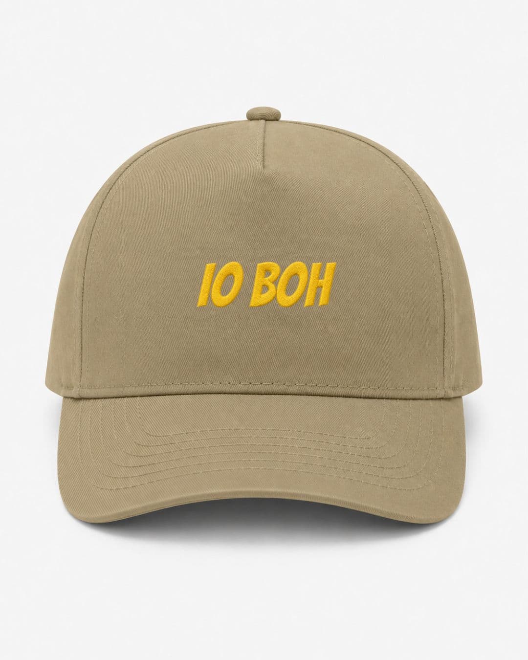 Ricamo Personalizzato - Cappellino Ricamato Unisex Da Baseball Regolabile – Design Scritta Io boh-Biiply