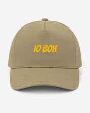 Ricamo Personalizzato - Cappellino Ricamato Unisex Da Baseball Regolabile – Design Scritta Io boh-Biiply