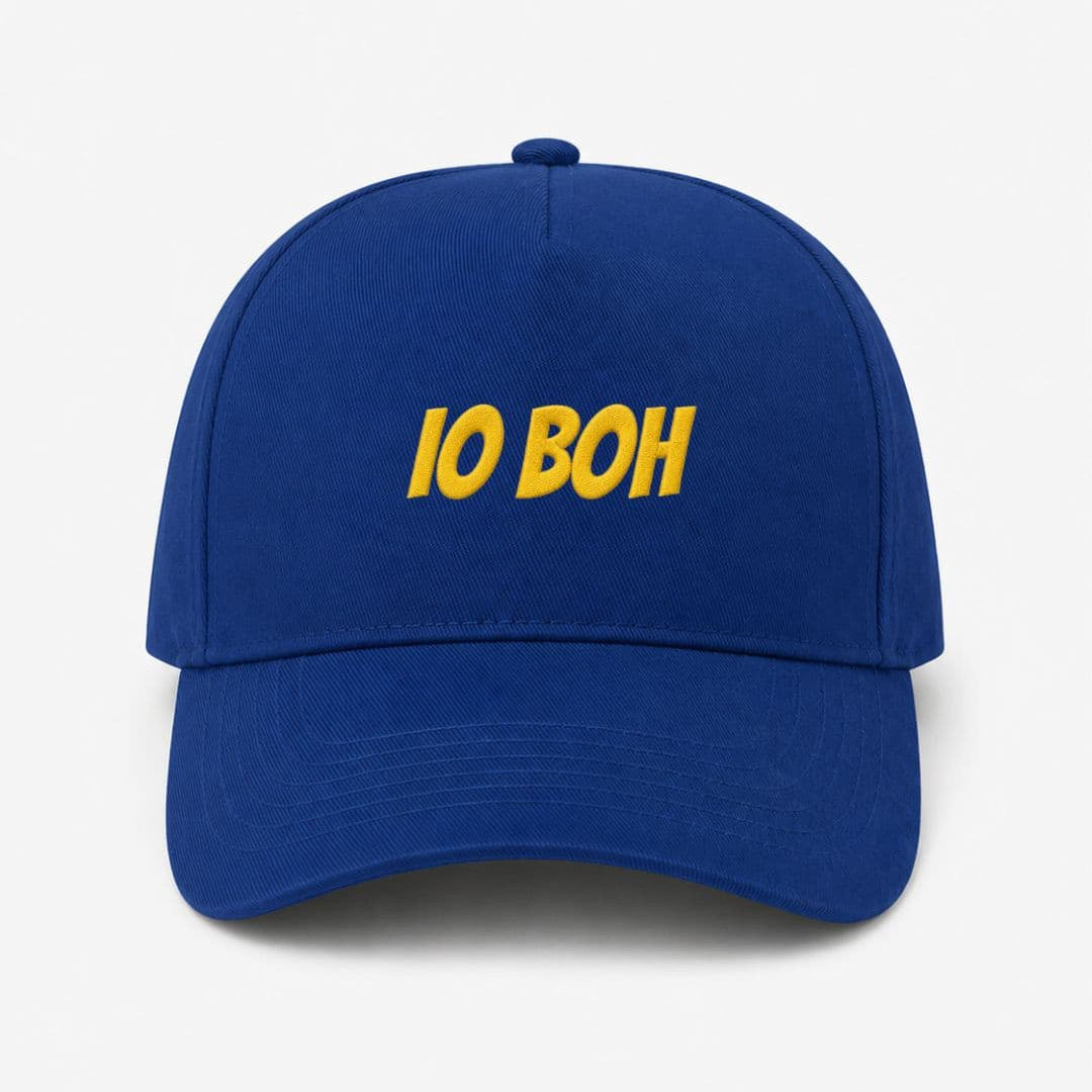 Ricamo Personalizzato - Cappellino Ricamato Unisex Da Baseball Regolabile – Design Scritta Io boh-Biiply