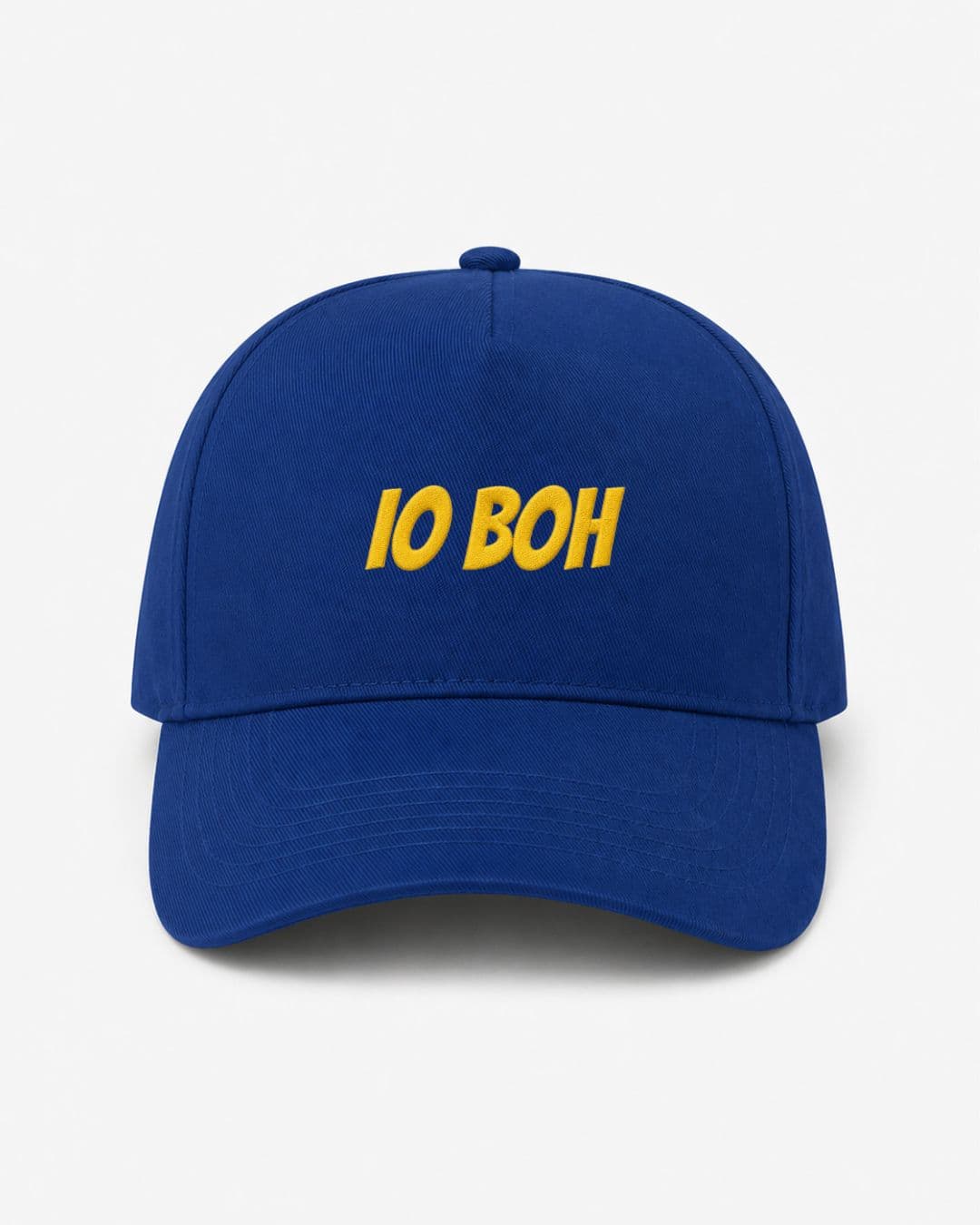 Ricamo Personalizzato - Cappellino Ricamato Unisex Da Baseball Regolabile – Design Scritta Io boh-Biiply