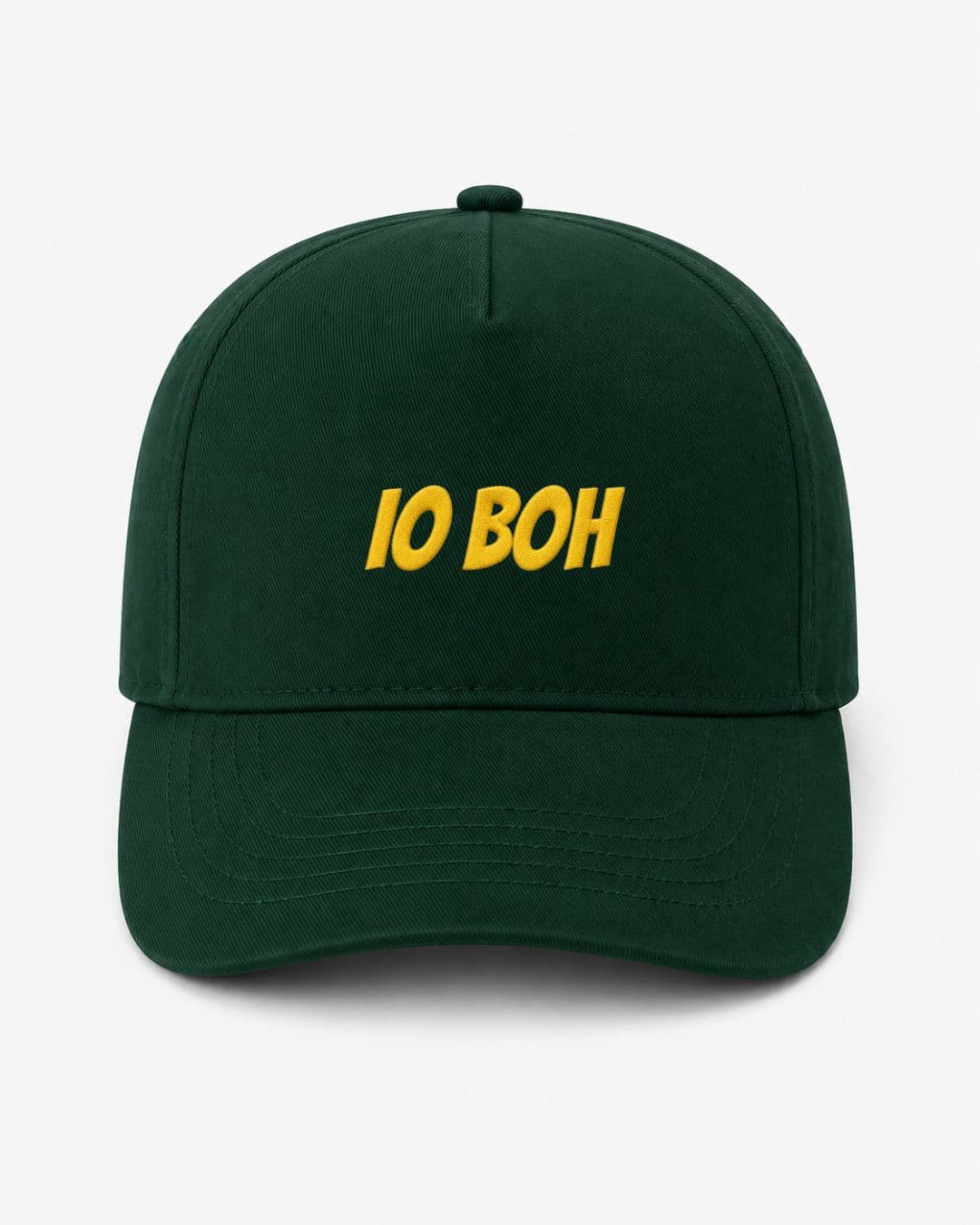 Ricamo Personalizzato - Cappellino Ricamato Unisex Da Baseball Regolabile – Design Scritta Io boh-Biiply
