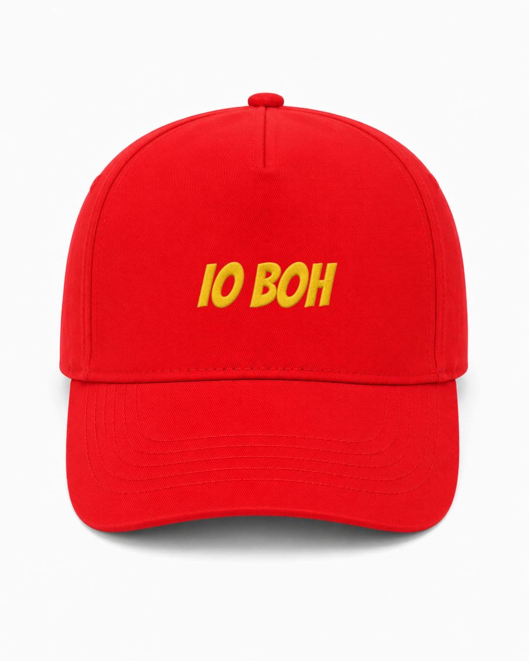 Ricamo Personalizzato - Cappellino Ricamato Unisex Da Baseball Regolabile – Design Scritta Io boh-Biiply