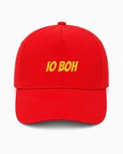 Ricamo Personalizzato - Cappellino Ricamato Unisex Da Baseball Regolabile – Design Scritta Io boh-Biiply