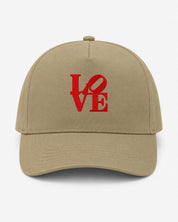 Ricamo Personalizzato - Cappellino Ricamato Unisex Da Baseball Regolabile – Design Scritta Love-Biiply