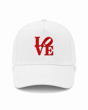 Ricamo Personalizzato - Cappellino Ricamato Unisex Da Baseball Regolabile – Design Scritta Love-Biiply