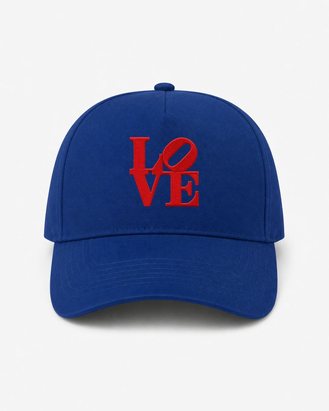 Ricamo Personalizzato - Cappellino Ricamato Unisex Da Baseball Regolabile – Design Scritta Love-Biiply