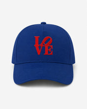 Ricamo Personalizzato - Cappellino Ricamato Unisex Da Baseball Regolabile – Design Scritta Love-Biiply