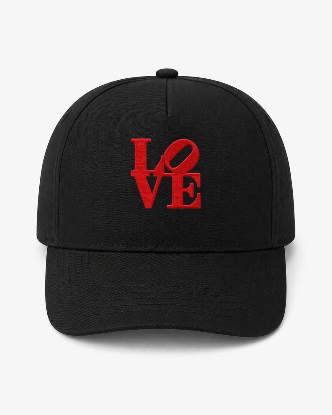 Ricamo Personalizzato - Cappellino Ricamato Unisex Da Baseball Regolabile – Design Scritta Love-Biiply