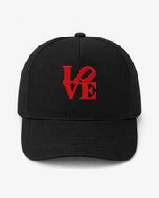 Ricamo Personalizzato - Cappellino Ricamato Unisex Da Baseball Regolabile – Design Scritta Love-Biiply