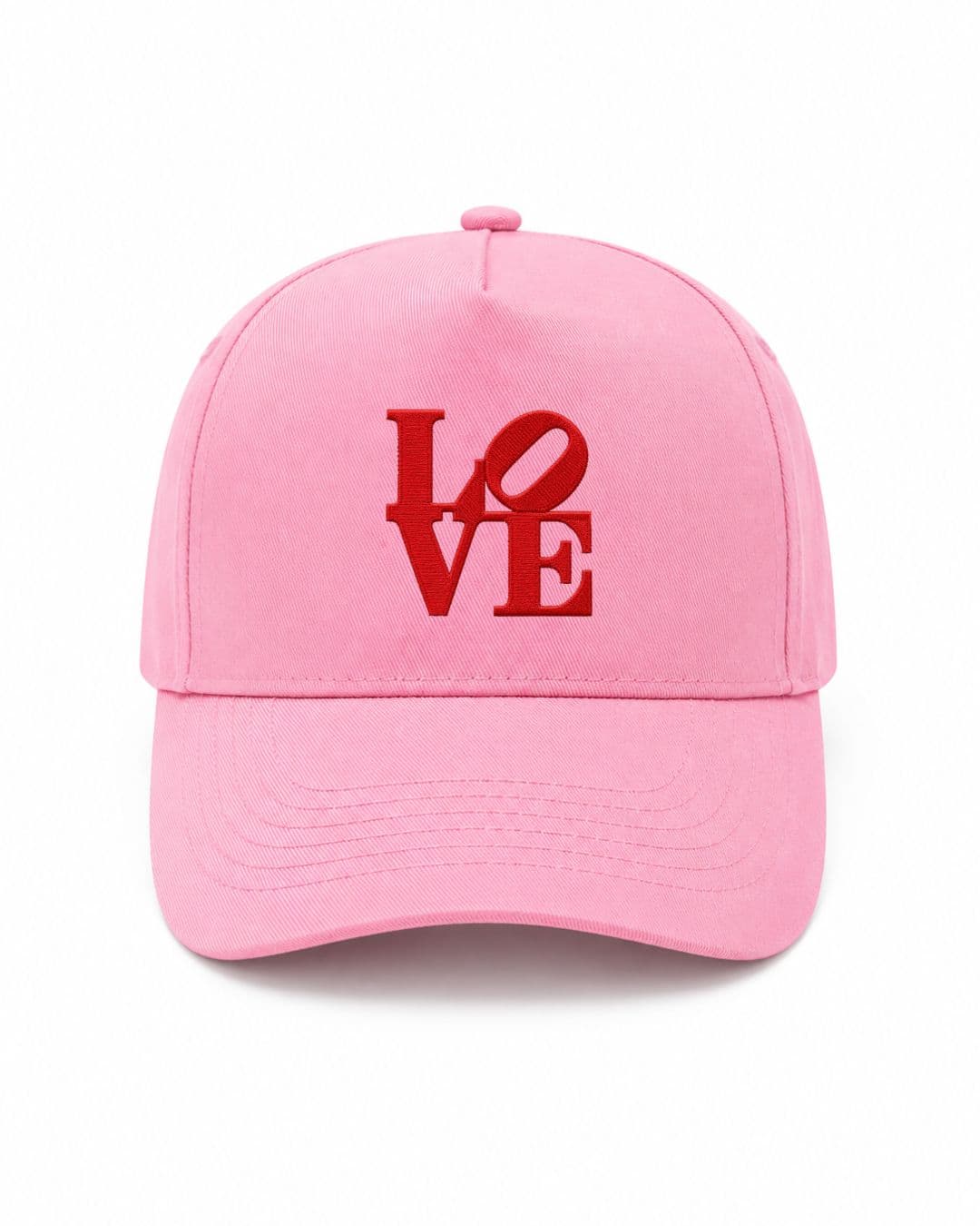 Ricamo Personalizzato - Cappellino Ricamato Unisex Da Baseball Regolabile – Design Scritta Love-Biiply
