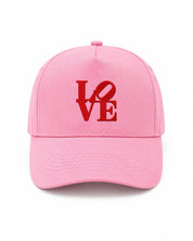 Ricamo Personalizzato - Cappellino Ricamato Unisex Da Baseball Regolabile – Design Scritta Love-Biiply