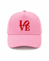 Cappellino Ricamato Unisex Da Baseball Regolabile – Design Scritta Love