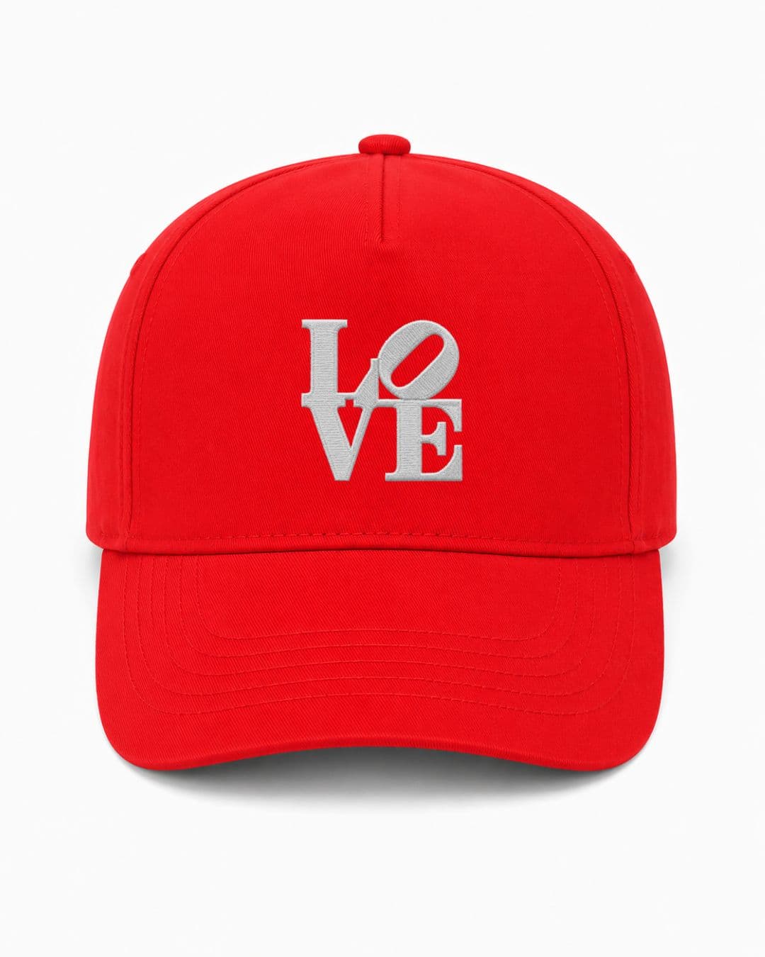 Ricamo Personalizzato - Cappellino Ricamato Unisex Da Baseball Regolabile – Design Scritta Love-Biiply