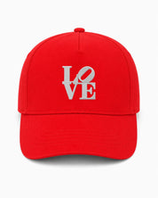 Ricamo Personalizzato - Cappellino Ricamato Unisex Da Baseball Regolabile – Design Scritta Love-Biiply