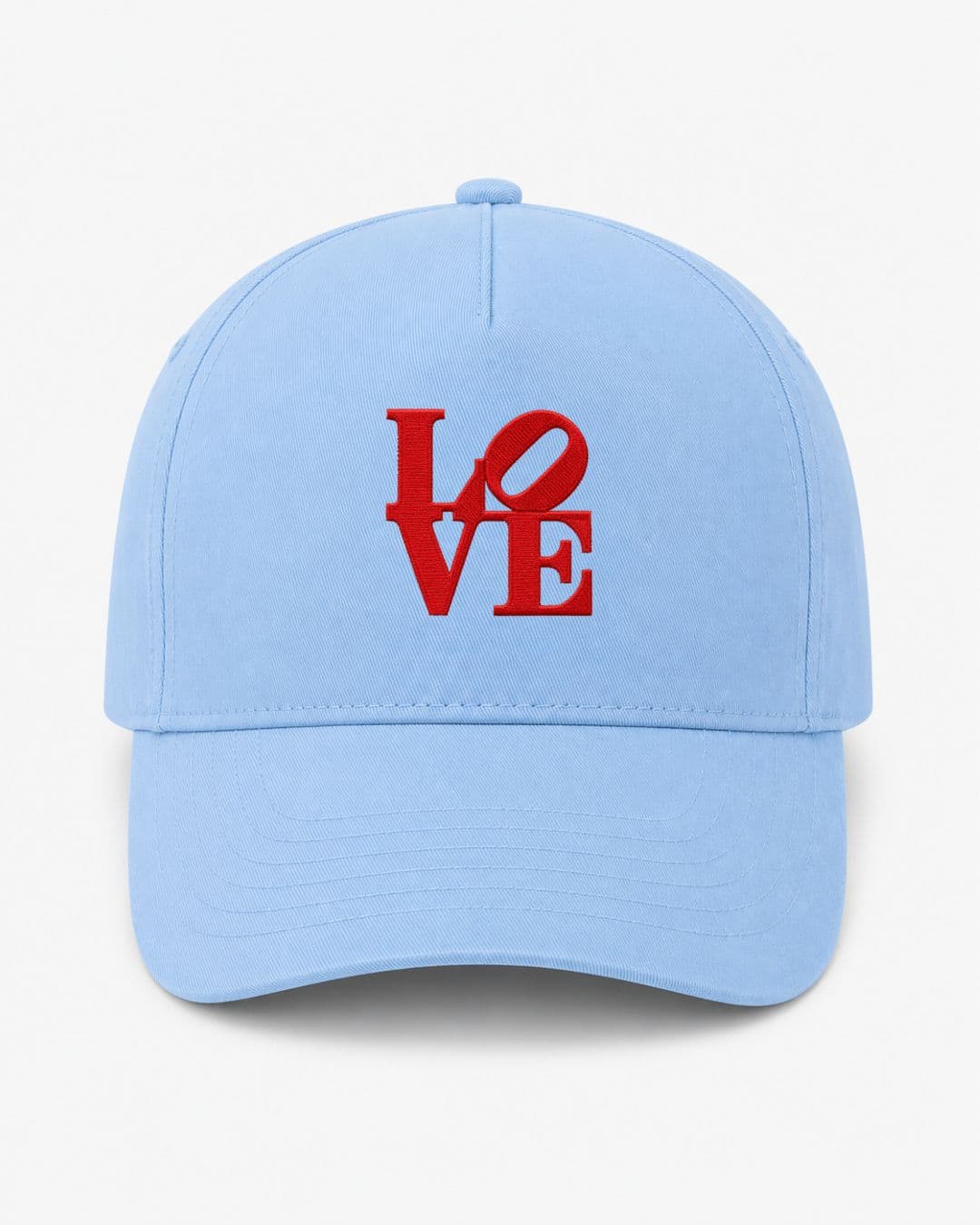 Ricamo Personalizzato - Cappellino Ricamato Unisex Da Baseball Regolabile – Design Scritta Love-Biiply