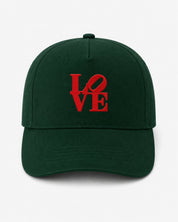 Ricamo Personalizzato - Cappellino Ricamato Unisex Da Baseball Regolabile – Design Scritta Love-Biiply