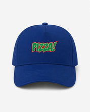 Ricamo Personalizzato - Cappellino Ricamato Unisex Da Baseball Regolabile – Design Scritta Pizza-Biiply