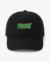 Cappellino Ricamato Unisex Da Baseball Regolabile – Design Scritta Pizza