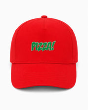 Ricamo Personalizzato - Cappellino Ricamato Unisex Da Baseball Regolabile – Design Scritta Pizza-Biiply