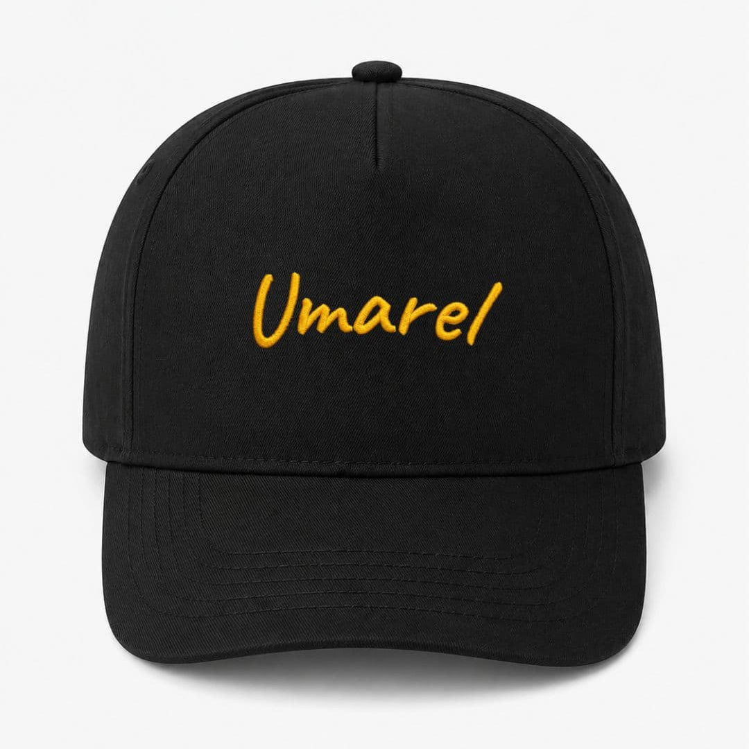 Ricamo Personalizzato - Cappellino Ricamato Unisex Da Baseball Regolabile – Design Scritta Umarel-Biiply