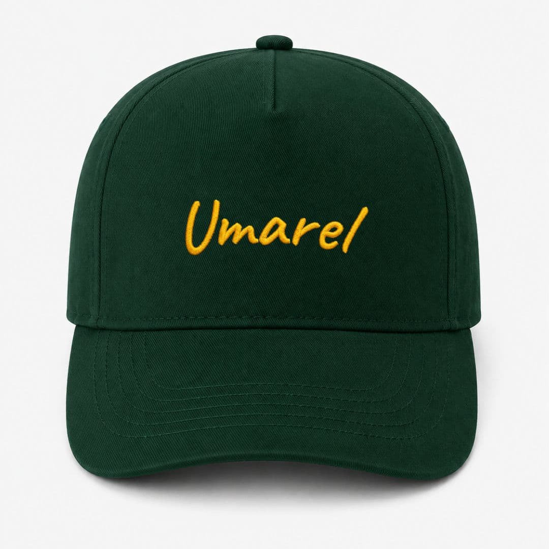 Ricamo Personalizzato - Cappellino Ricamato Unisex Da Baseball Regolabile – Design Scritta Umarel-Biiply