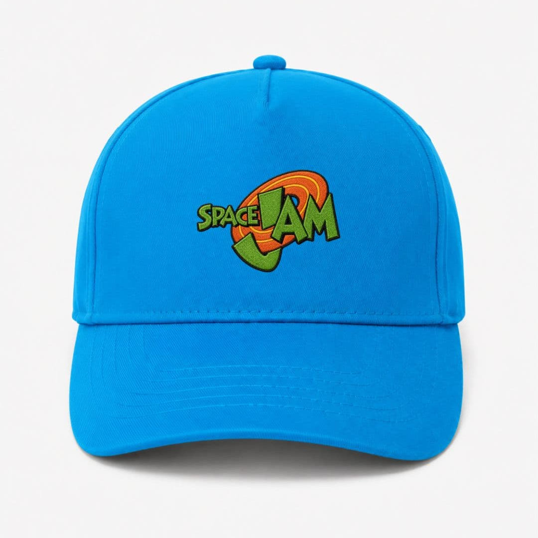 Ricamo Personalizzato - Cappellino Ricamato Unisex Da Baseball Regolabile – Design Space jam-Biiply