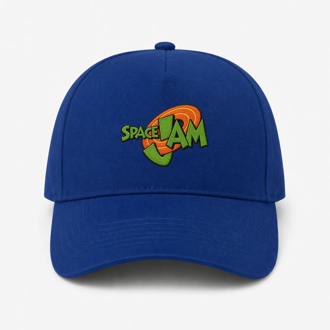 Ricamo Personalizzato - Cappellino Ricamato Unisex Da Baseball Regolabile – Design Space jam-Biiply