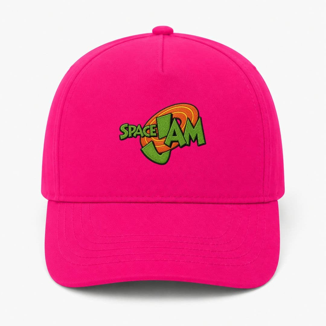Ricamo Personalizzato - Cappellino Ricamato Unisex Da Baseball Regolabile – Design Space jam-Biiply