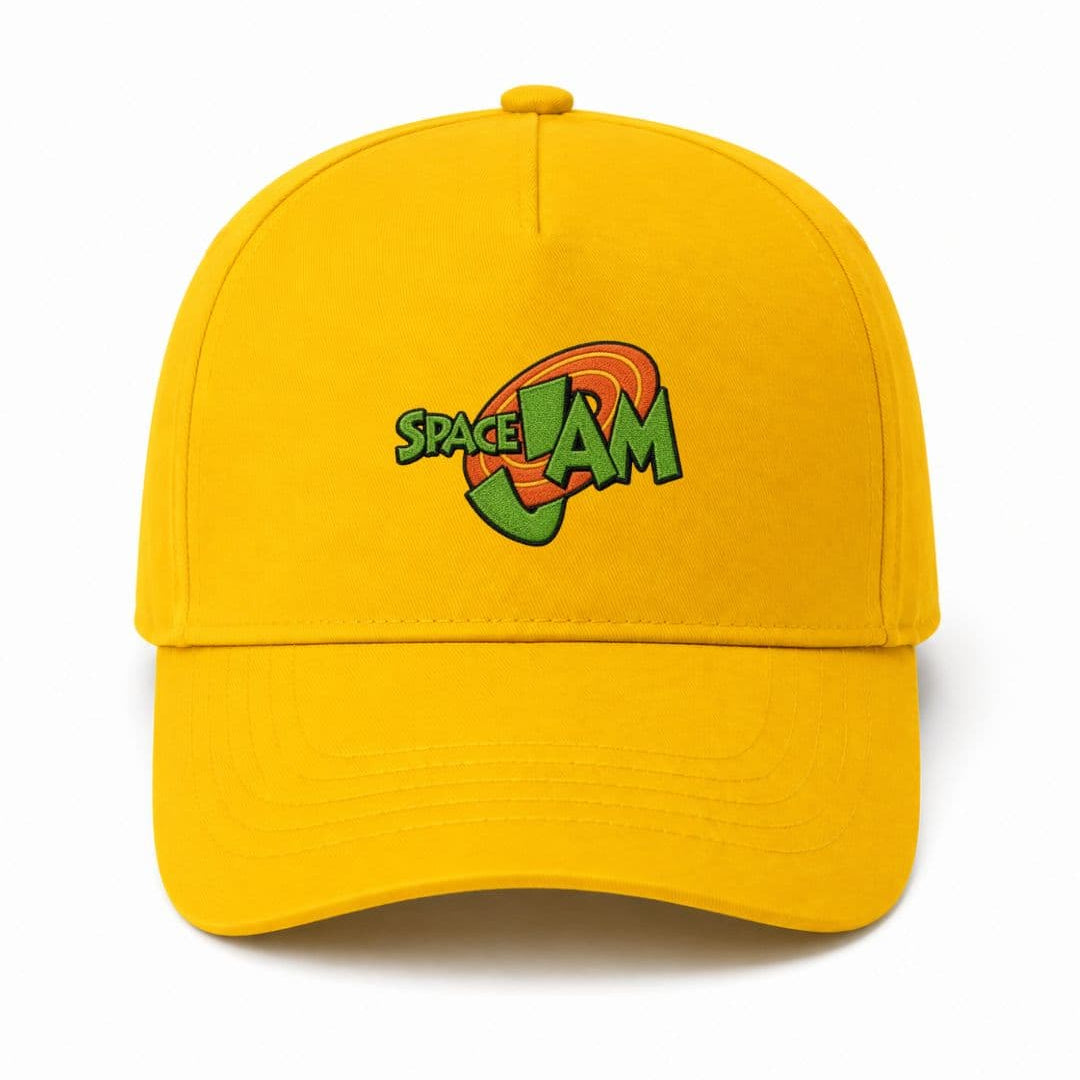Ricamo Personalizzato - Cappellino Ricamato Unisex Da Baseball Regolabile – Design Space jam-Biiply