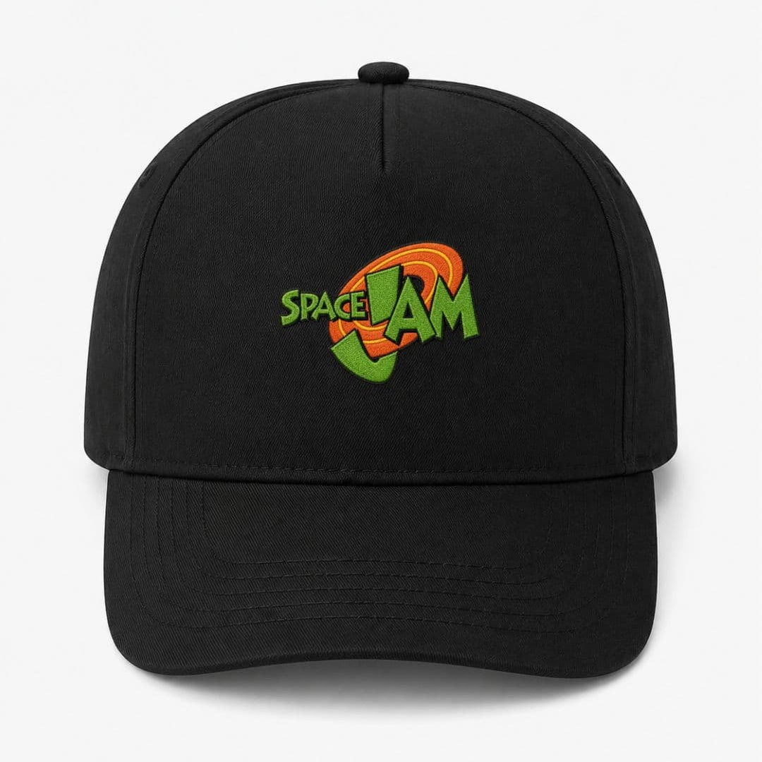 Ricamo Personalizzato - Cappellino Ricamato Unisex Da Baseball Regolabile – Design Space jam-Biiply