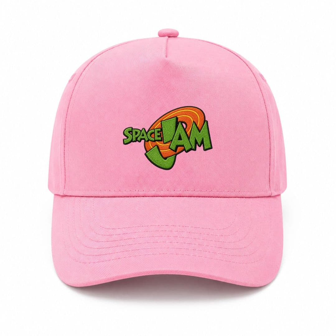 Ricamo Personalizzato - Cappellino Ricamato Unisex Da Baseball Regolabile – Design Space jam-Biiply
